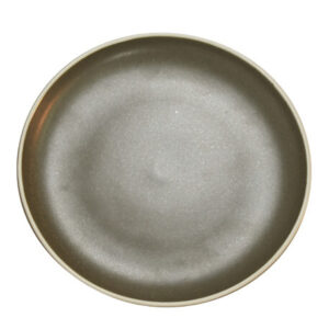 Tablekraft Urban Round Coupe Plate Dark Grey