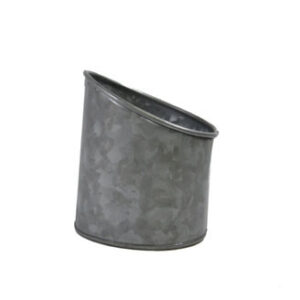 Chef Inox Coney Island - Galvanised slant pot