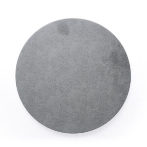 Chef Inox Melamine Serving Board - Slate grey effect round