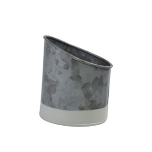 Chef Inox Coney Island - Galvanised slant pot