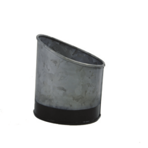 Chef Inox Coney Island - Galvanised slant pot