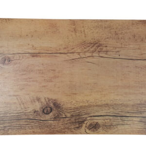 Chef Inox Melamine Serving Board - wood oak effect rectangle (wide)