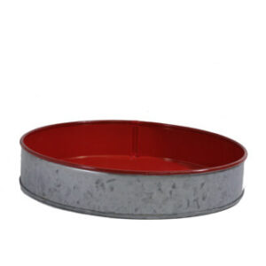 Chef Inox Coney Island - Galvanised round tray