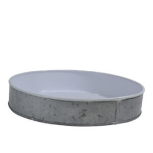 Chef Inox Coney Island - Galvanised round tray