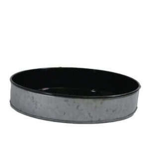 Chef Inox Coney Island - Galvanised round tray