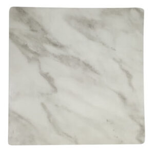 Chef Inox Melamine Serving Board - Marble effect rectangle