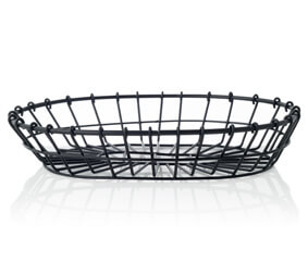 Chef Inox Coney Island oval wire basket