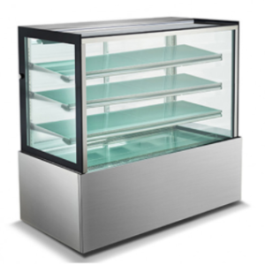 Mitchel Refrigeration 1500mm Straight Glass Cold Display - 4 Shelves