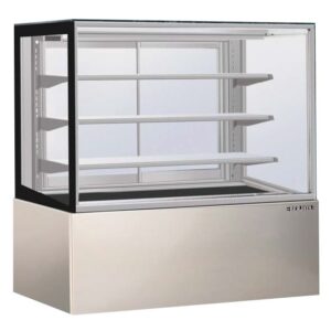 SQSC900-SS-3 Confectionery Showcase 900 Square Stainless